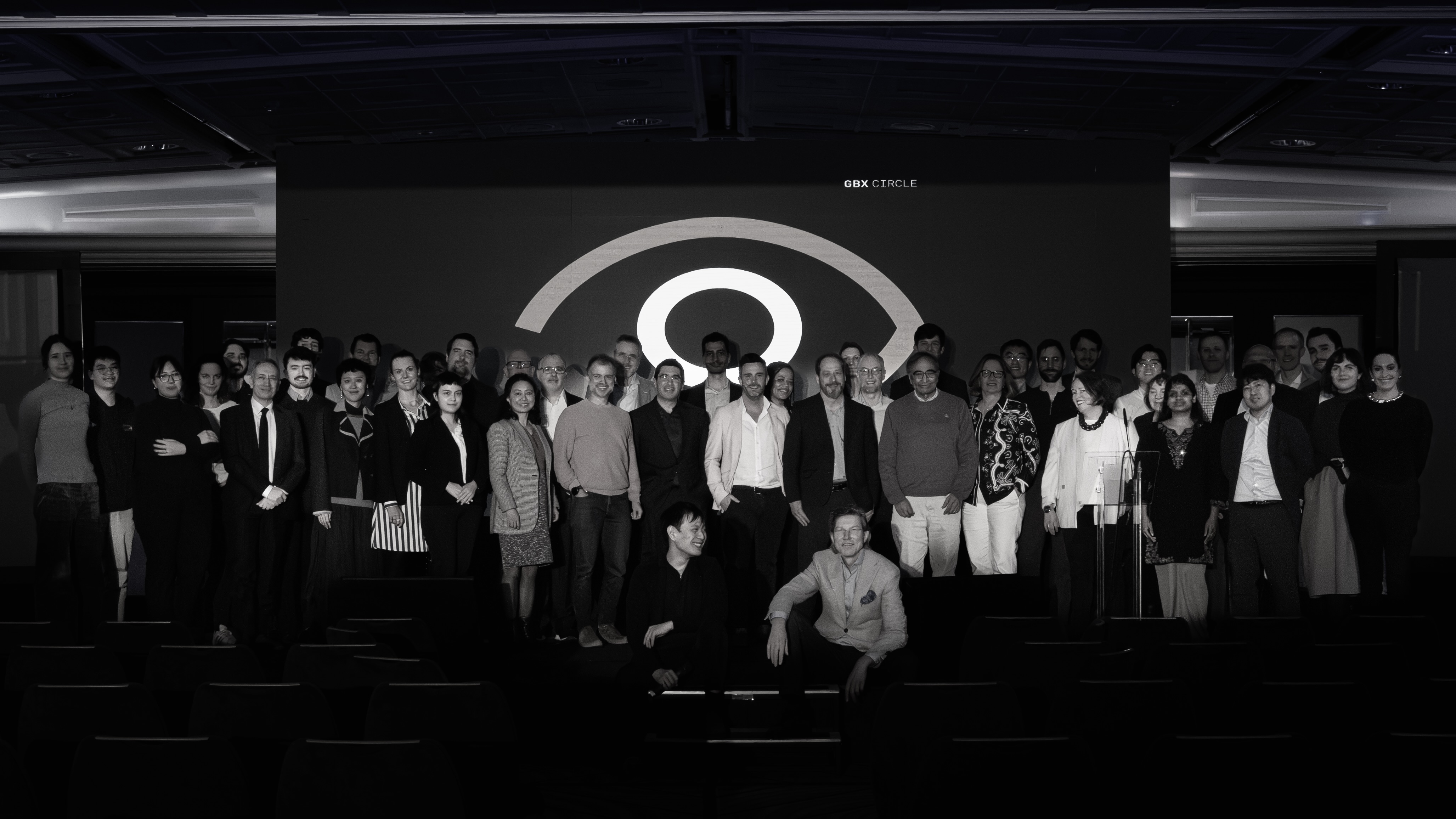photo from the circle forum, the room assembled, GBX Circle forum delegates